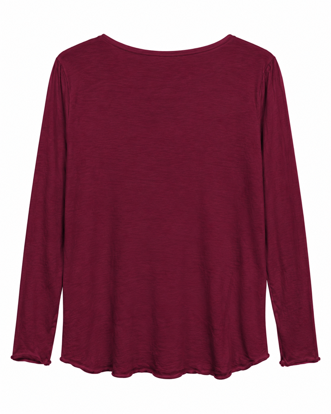 Voci che cambiano il mondo — maglia bordeaux a manica lunga, retro