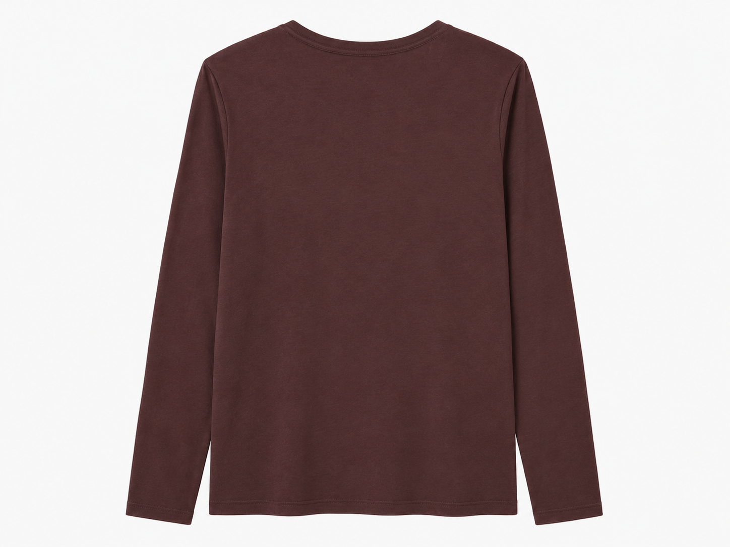 Tutto torna, tutti no. Che sollievo — maglia prugna, retro