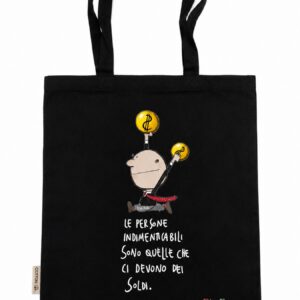 Shopper nera Le persone indimenticabili