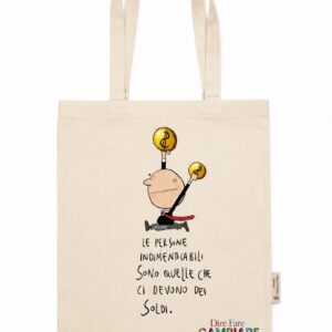 Shopper color naturale Le persone indimenticabili