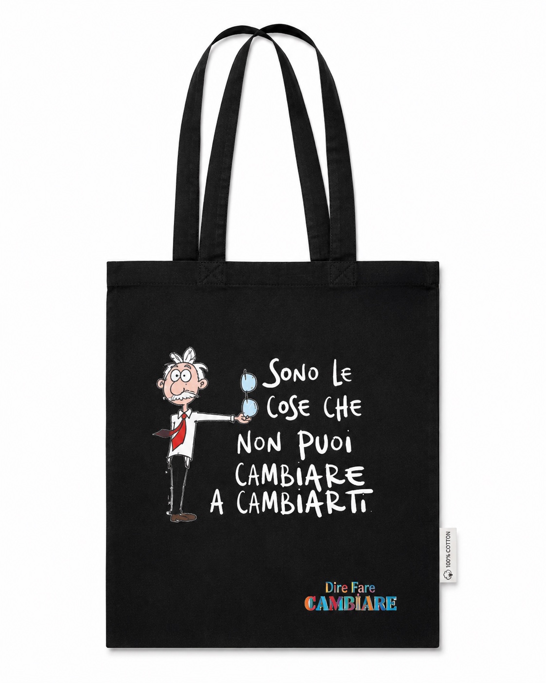 Shopper nera Galline Ribelli