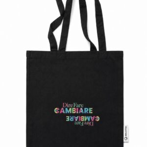 Dire Fare Cambiare — Shopper nera