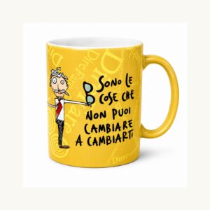 Sono le cose che non puoi cambiare a cambiarti — Tazza gialla