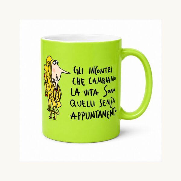 Tazza verde Galline Ribelli